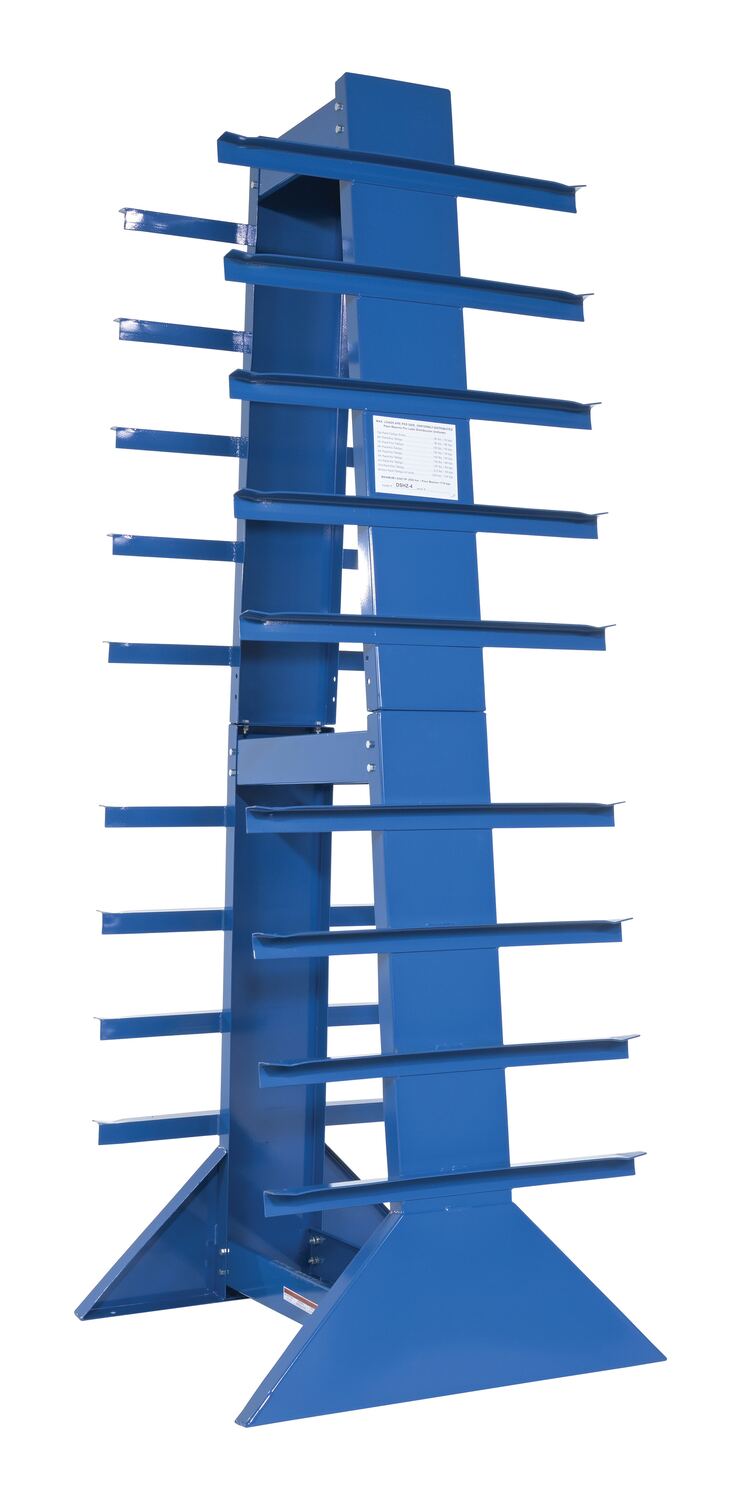 Vestil Double Sided Horizontal Bar Rack (DSHZ)