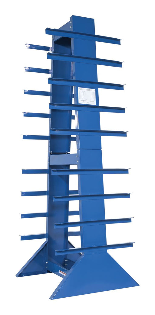 Vestil Double Sided Horizontal Bar Rack (DSHZ)