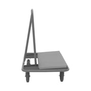 Durham Drywall Truck With 8" x 2" Mold-On Rubber Casters, Gray