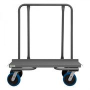 Durham Drywall Truck With (4) Swivel 8" x 2" Polyurethane Casters And 12" x 43-15/16" Deck, Gray