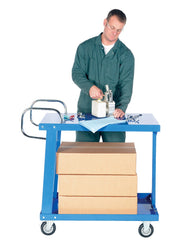 Vestil Easy-Access Steel Stock Trucks