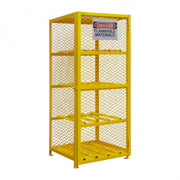 Durham Gas Cylinder Cabinet, Single Door, Angle Iron And Expanded Metal