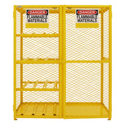 Durham Combo Gas Cylinder Cabinet, Double Door, Gas Cylinder Cabinet, Double Door