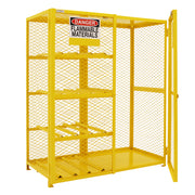 Durham Combo Gas Cylinder Cabinet, Double Door, Gas Cylinder Cabinet, Double Door