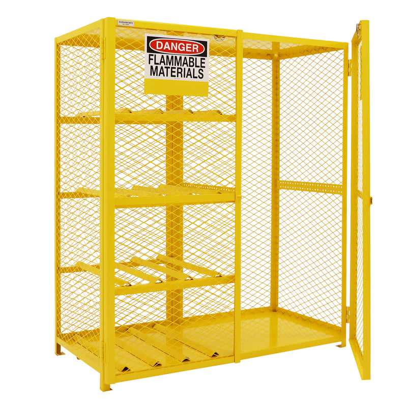 Durham Combo Gas Cylinder Cabinet, Double Door, Gas Cylinder Cabinet, Double Door