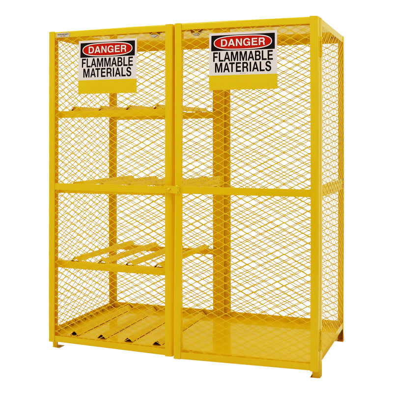 Durham Combo Gas Cylinder Cabinet, Double Door, Gas Cylinder Cabinet, Double Door