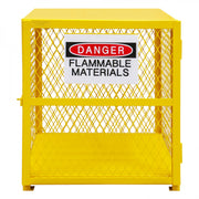 Durham Gas Cylinder Cabinet, Single Door, Angle Iron And Expanded Metal