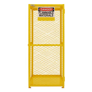 Durham Gas Cylinder Cabinet, Double Door, Angle Iron And Expanded Metal