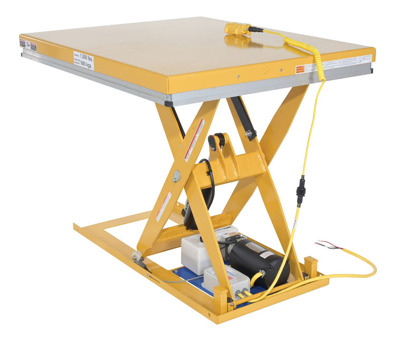 Vestil Work Station Electric Hydraulic Scissor Tables