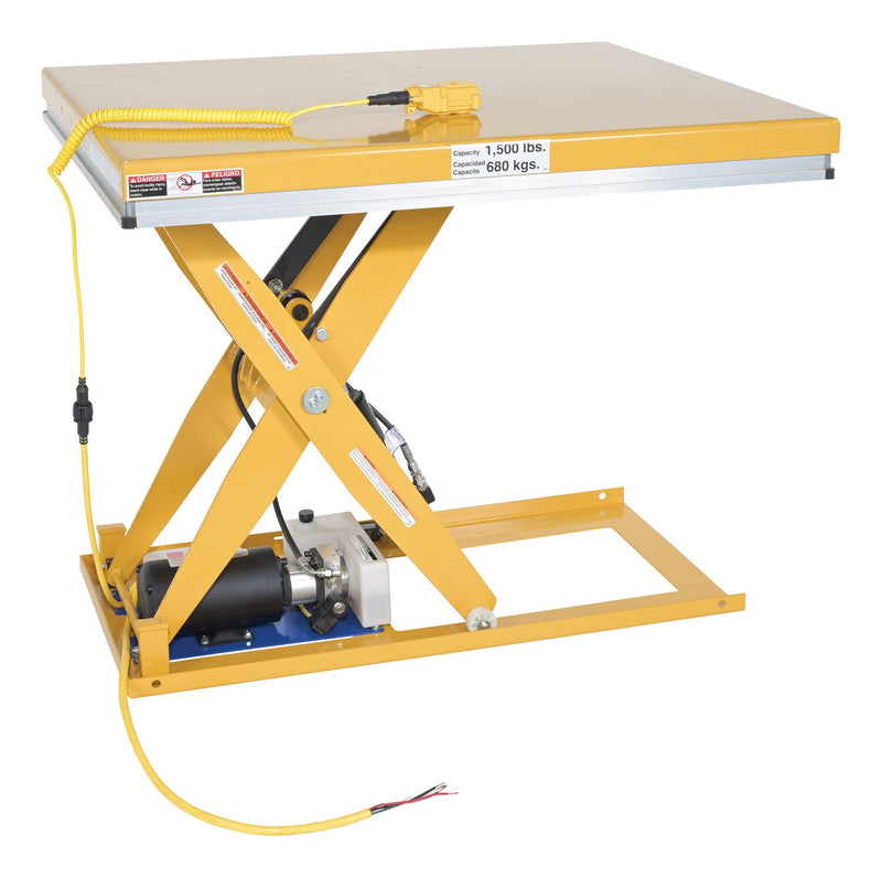 Vestil Work Station Electric Hydraulic Scissor Tables