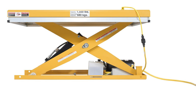 Vestil Work Station Electric Hydraulic Scissor Tables