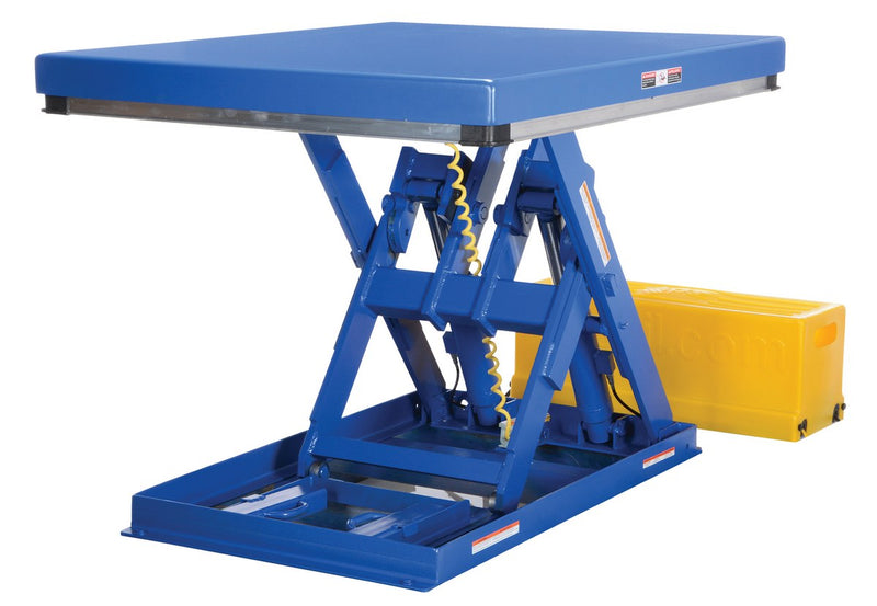 Vestil Low Profile Electric/Hydraulic Scissor Lift Tables (EHLTX)