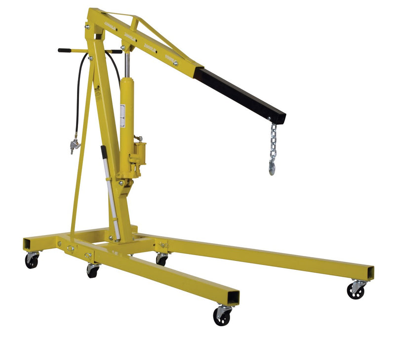 Vestil Air/Hand Pump Hydraulic Shop Crane (EHN)