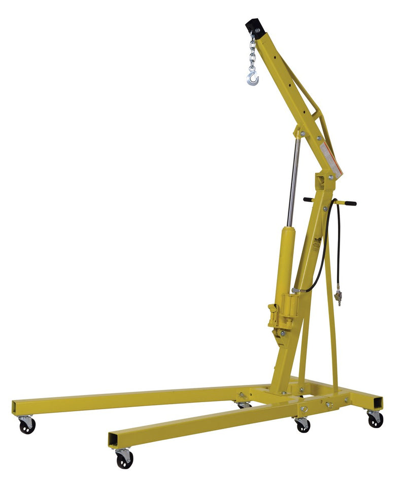 Vestil Air/Hand Pump Hydraulic Shop Crane (EHN)