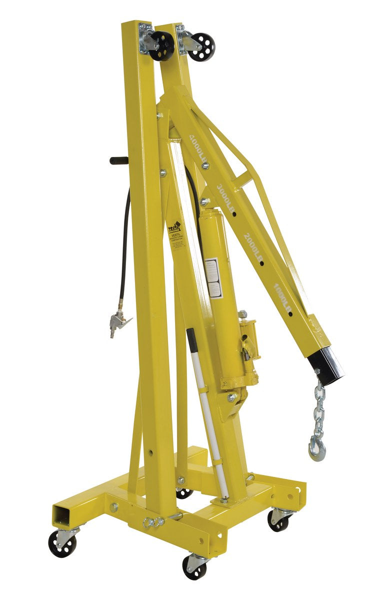 Vestil Air/Hand Pump Hydraulic Shop Crane (EHN)