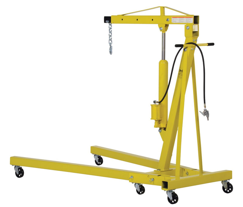 Vestil Air/Hand Pump Hydraulic Shop Crane (EHN)