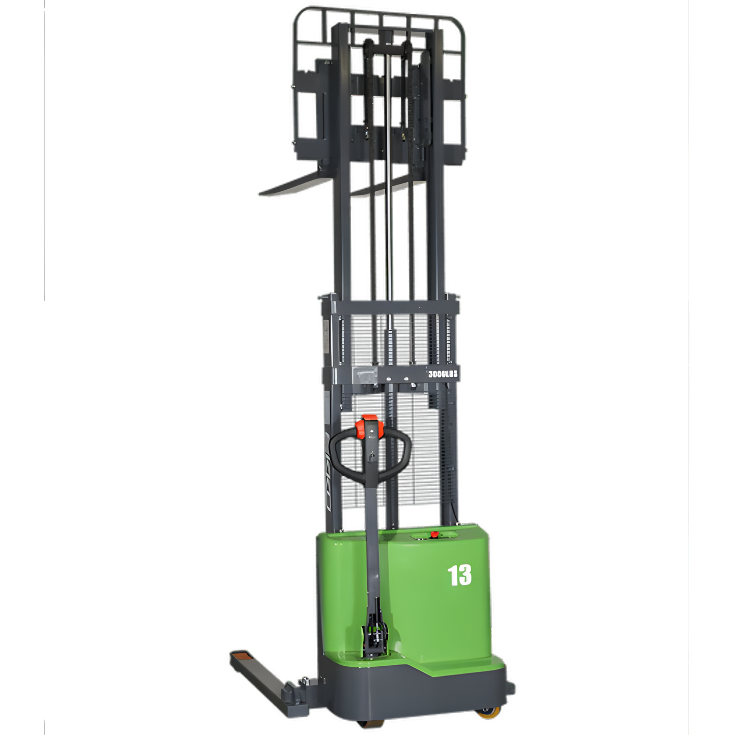 EKKO EB13C-145Li 2800 lb Lithium Straddle Stacker