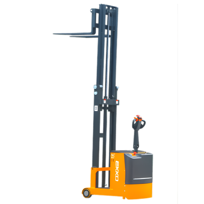EKKO EK07S Counterbalance Walkie Stacker 1550lbs. Cap., 118" Height