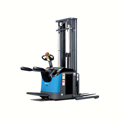 EOSLift Electric Stacker, 3306 lb Cap., 63" / 118.1" / 177.2" Lift Ht. - TB15