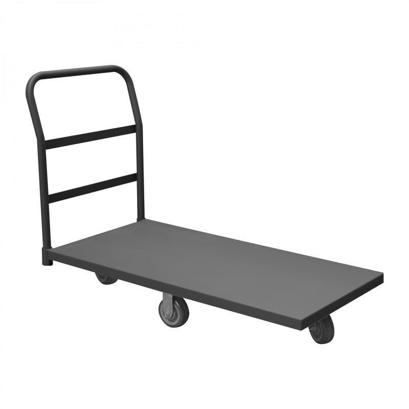 Durham Platform Truck, 12 Gauge, 1400 lbs Capacity, 24 x 48, Flush Deck