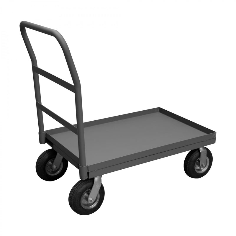 Durham Platform Truck, 12 Gauge, 1000 lbs Capacity, 24 x 48, Lipped Deck
