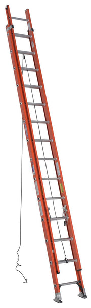 Vestil Fiberglass Extension Ladders with Aluminum Rungs (EXL)