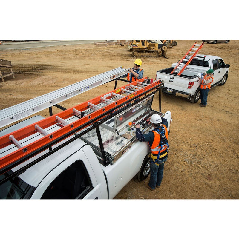 Vestil Fiberglass Extension Ladders with Aluminum Rungs (EXL)