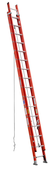 Vestil Fiberglass Extension Ladders with Aluminum Rungs (EXL)