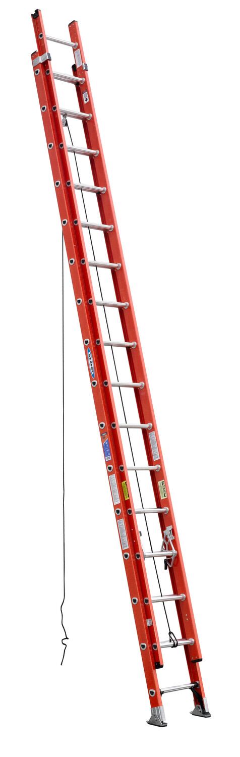Vestil Fiberglass Extension Ladders with Aluminum Rungs (EXL)