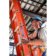 Vestil Fiberglass Extension Ladders with Aluminum Rungs (EXL)