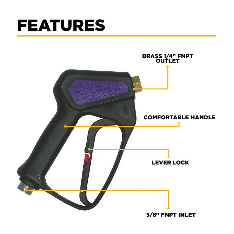 Easy Pull Pressure Washer Spray Gun BE Power Equipment