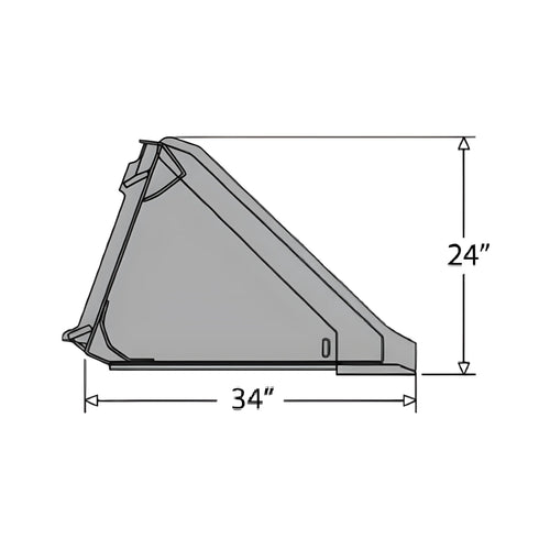 Star Industries XD-72T | Extreme Duty Skid-Steer Buckets