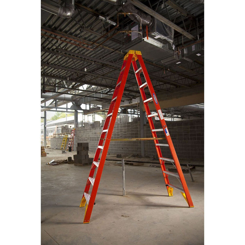 Vestil Fiberglass Twin Front Ladders (FBTFL)