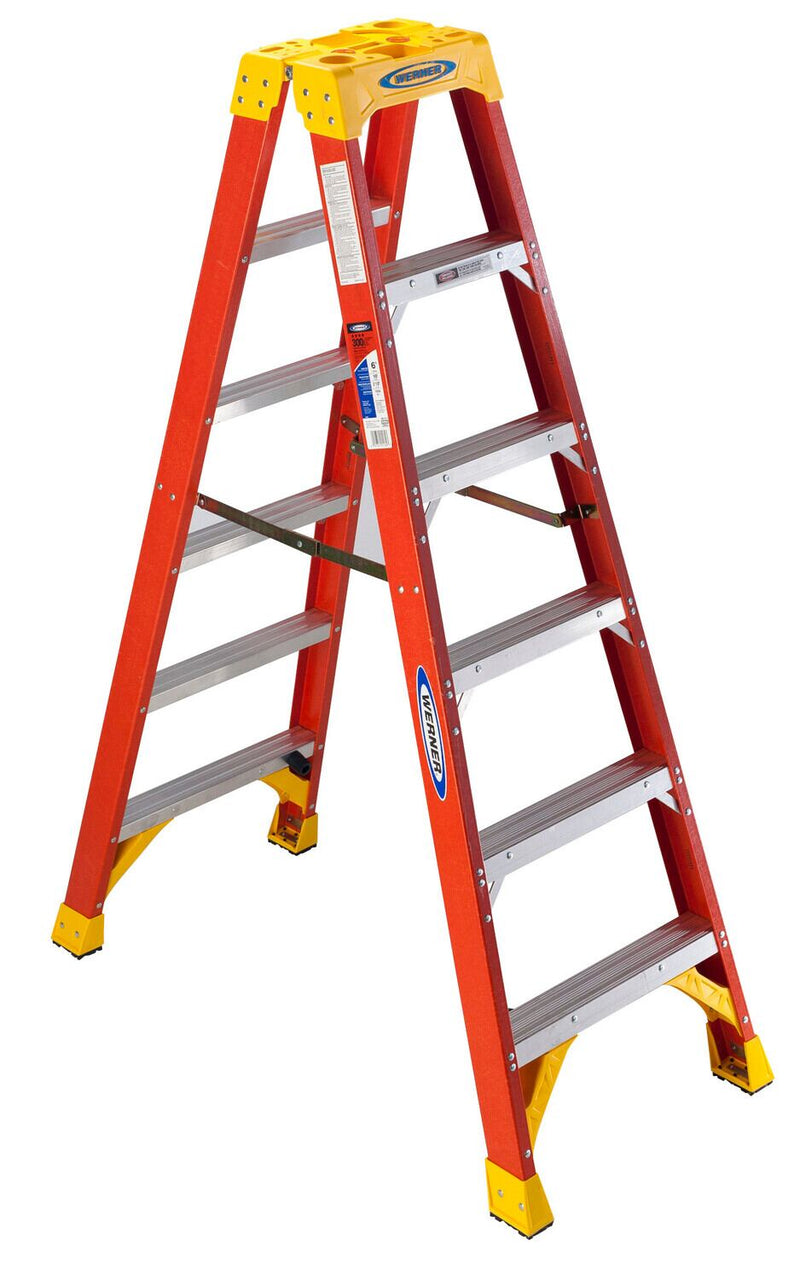 Vestil Fiberglass Twin Front Ladders (FBTFL)