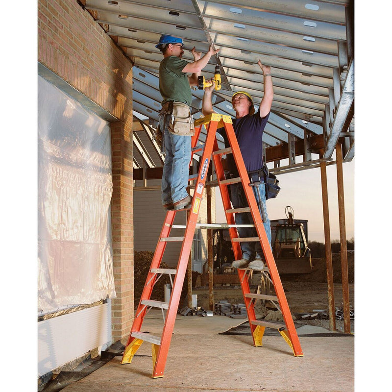 Vestil Fiberglass Twin Front Ladders (FBTFL)