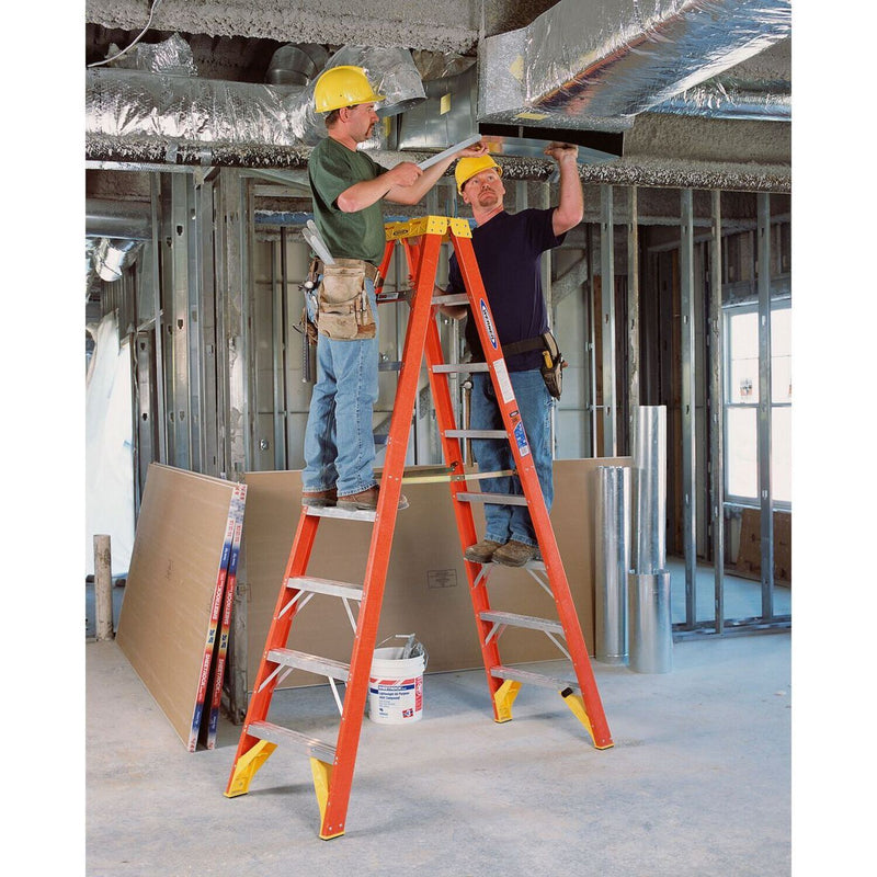 Vestil Fiberglass Twin Front Ladders (FBTFL)