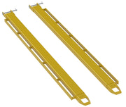 Vestil Fork Extensions with Side Brackets For Load Straps