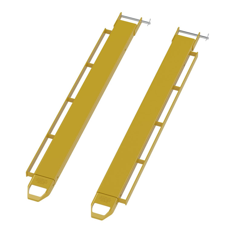 Vestil Fork Extensions with Side Brackets For Load Straps