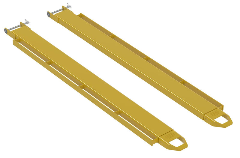 Vestil Fork Extensions with Side Brackets For Load Straps