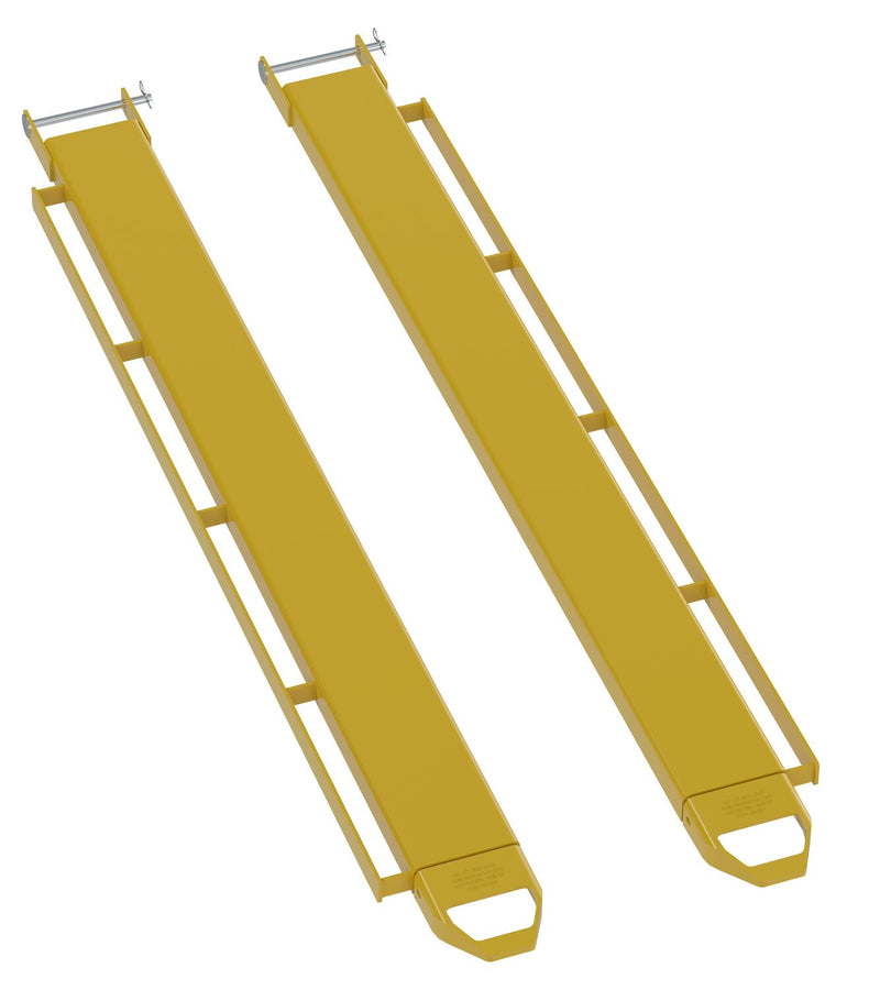 Vestil Fork Extensions with Side Brackets For Load Straps