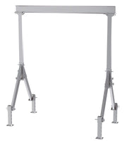 Vestil Fixed Height Aluminum Gantry Cranes with Adjustable Leveling Option