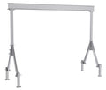 Vestil Fix Alum Gantry Crane 4K 15X10 Adj Leg Option