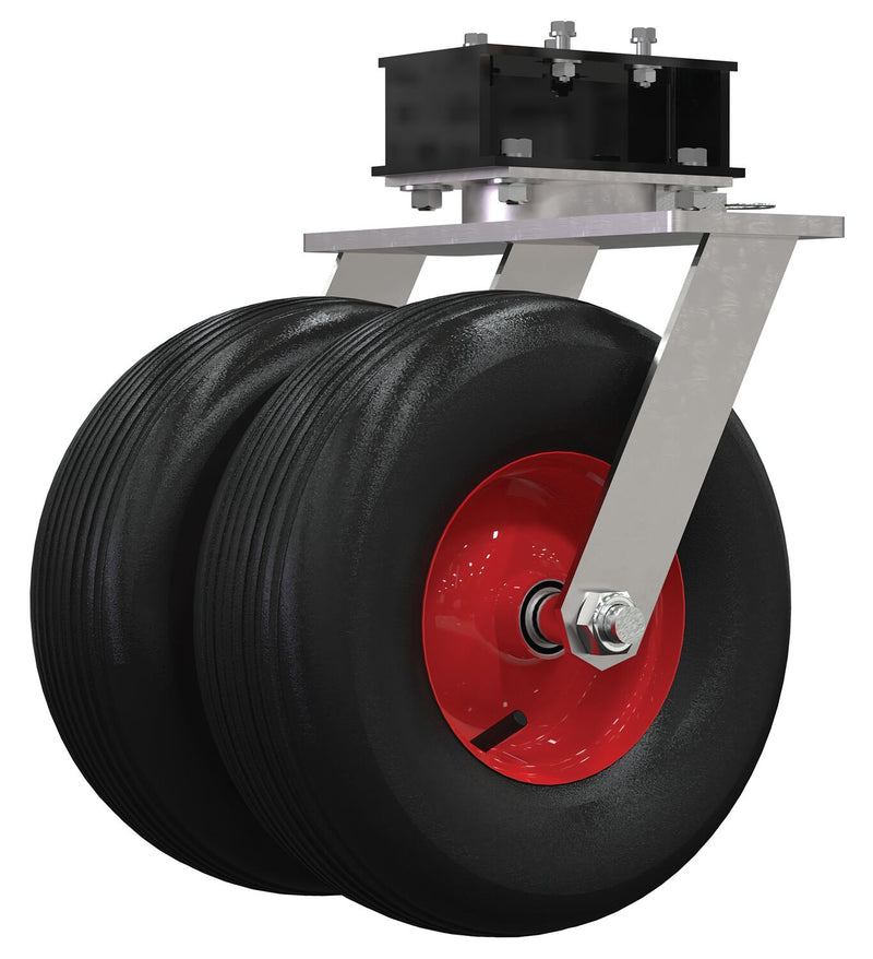 Vestil Fixed Steel Gantry Cranes with Pneumatic Casters