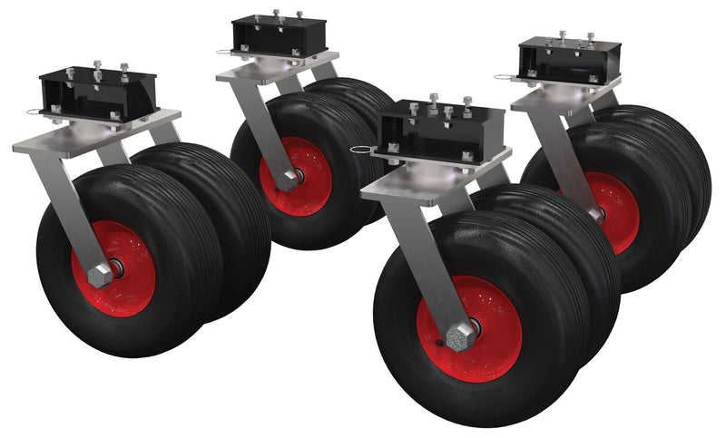 Vestil Fixed Steel Gantry Cranes with Pneumatic Casters