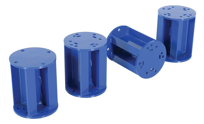 Vestil Fixed Steel Gantry Cranes with Total Locking Casters