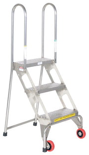 Vestil Folding Ladders with Wheels (FLAD)