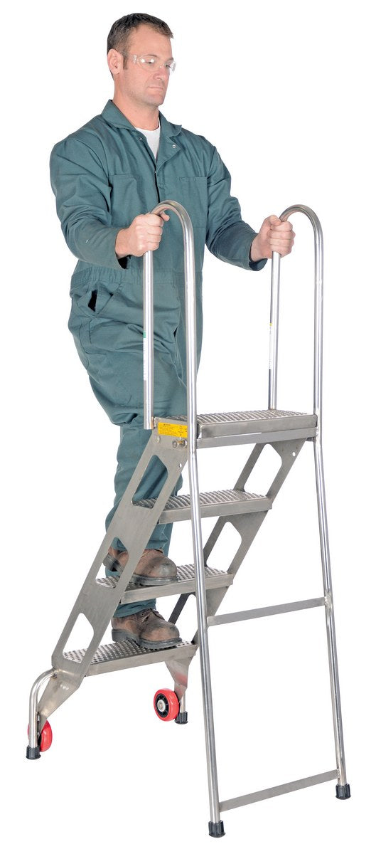 Vestil Folding Ladders with Wheels (FLAD)