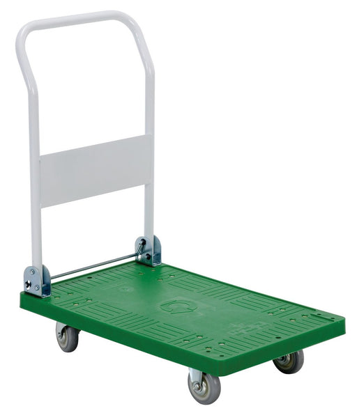 Vestil Plastic Platform Trucks with Fold Down Handle (FPT)