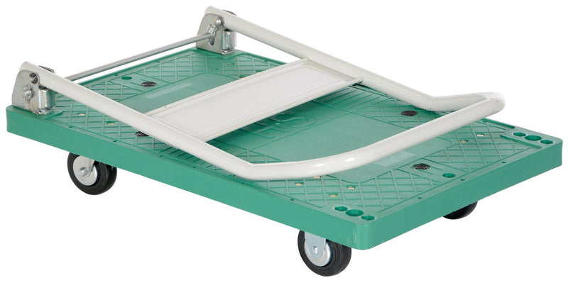 Vestil Plastic Platform Trucks with Fold Down Handle (FPT)
