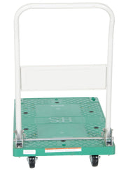 Vestil Plastic Platform Trucks with Fold Down Handle (FPT)